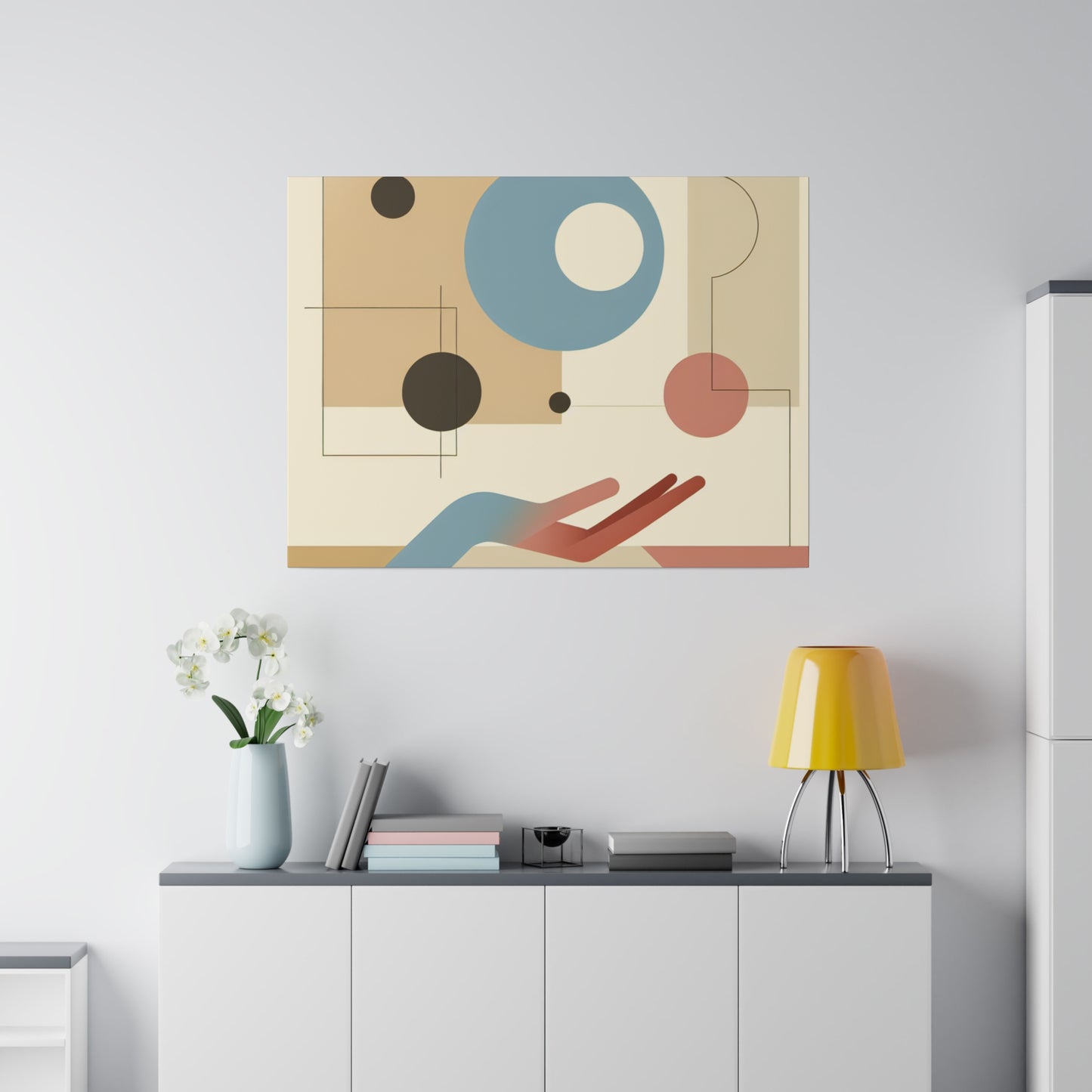 "Simplicity Strokes" - Canvas