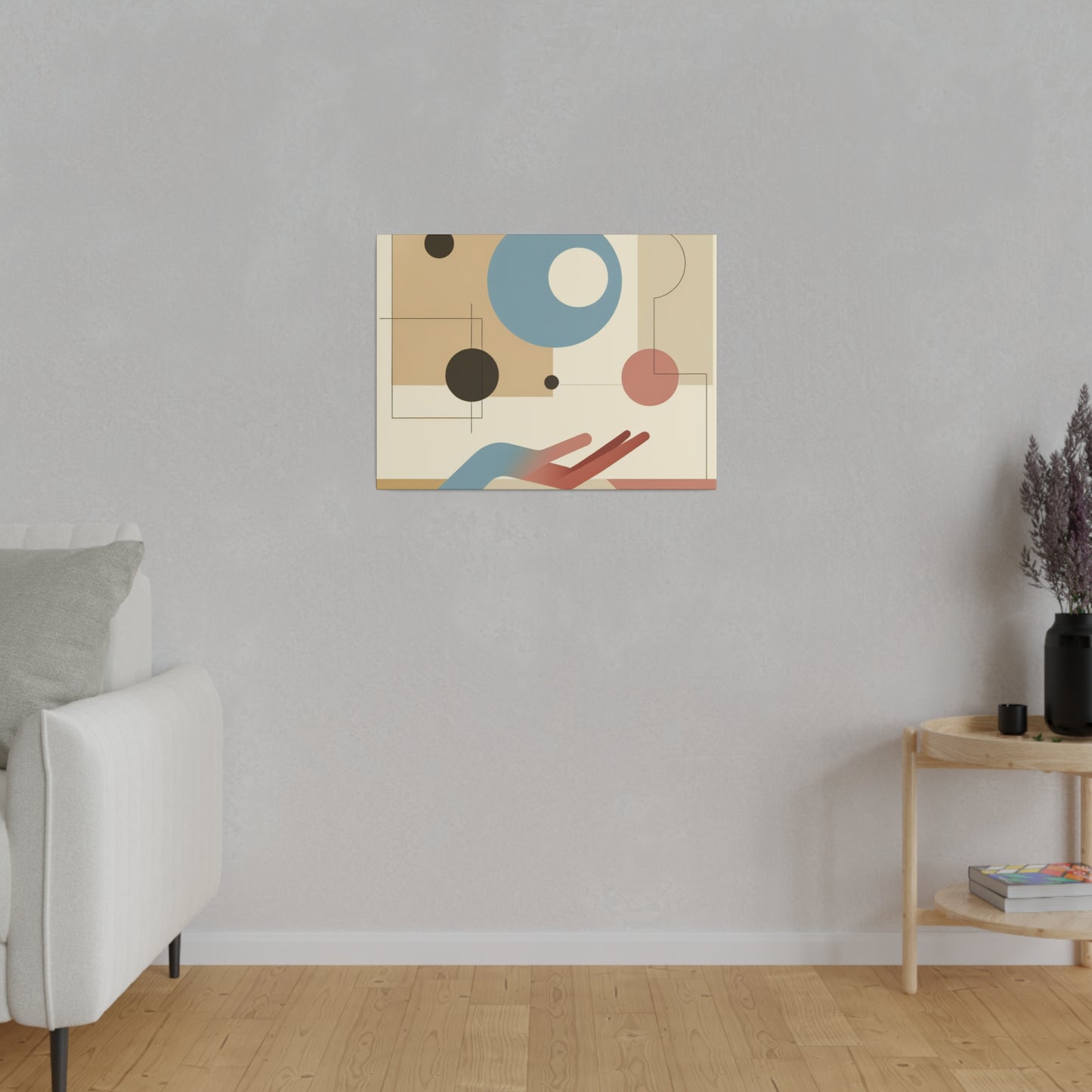 "Simplicity Strokes" - Canvas