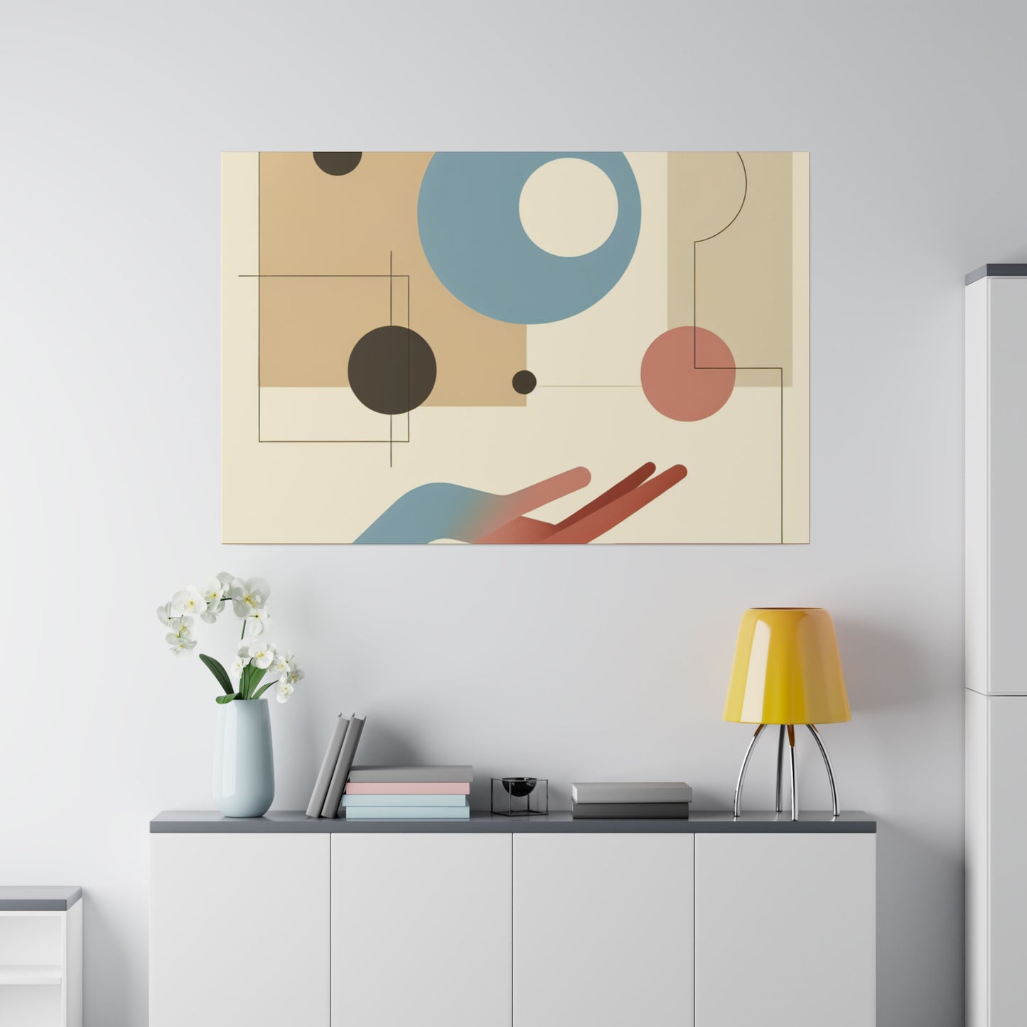 "Simplicity Strokes" - Canvas