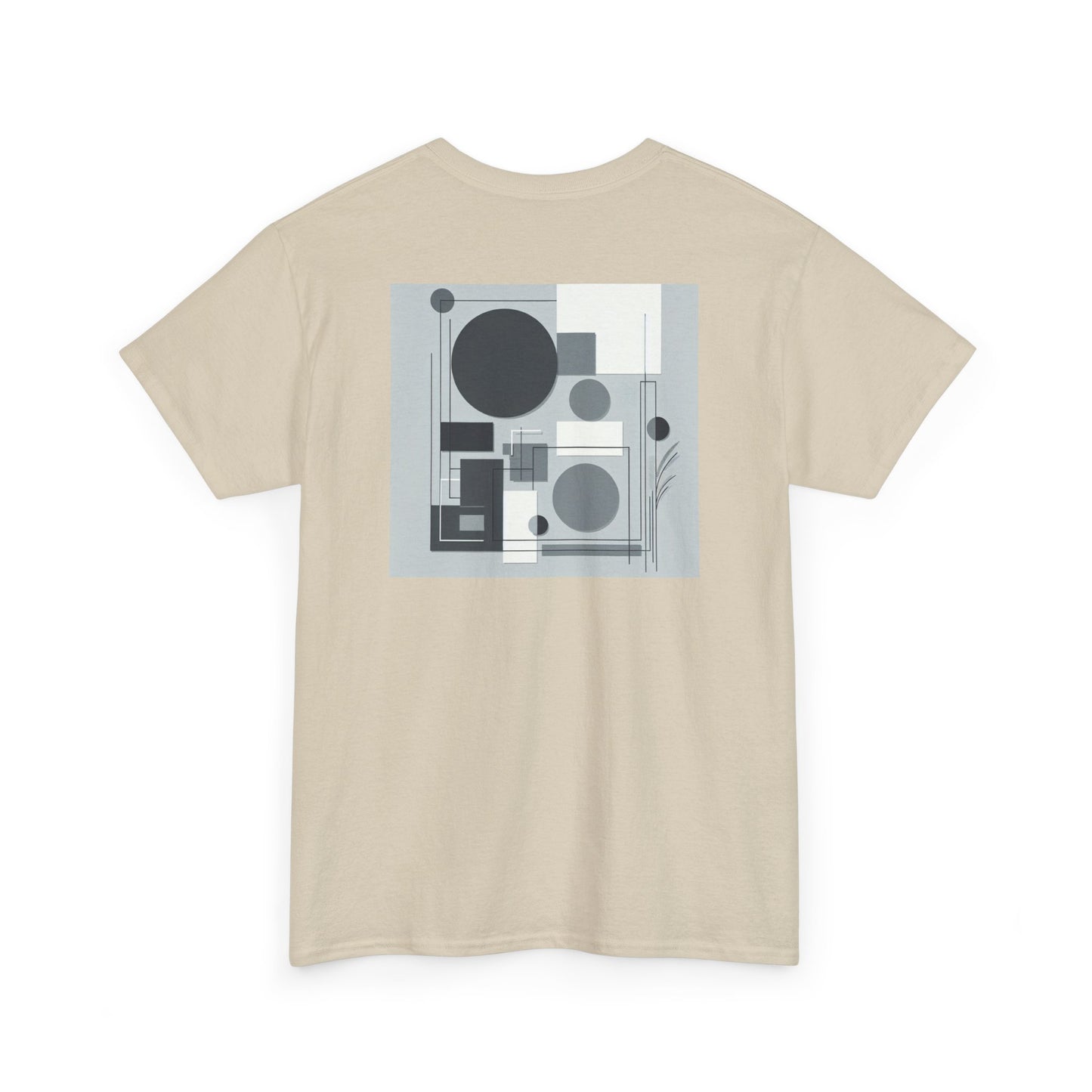 "Simply Serene: Minimalist Artistry Canvas"- Tee