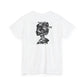 "Dual Dimension Silhouette Elegance: Black & White Canvas"- Tee