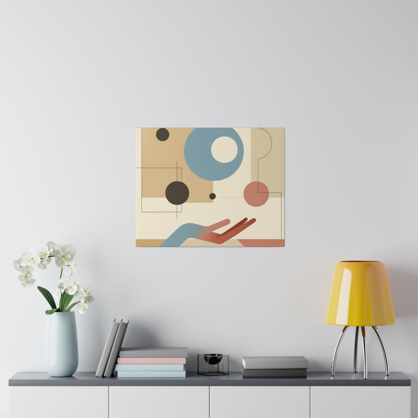 "Simplicity Strokes" - Canvas