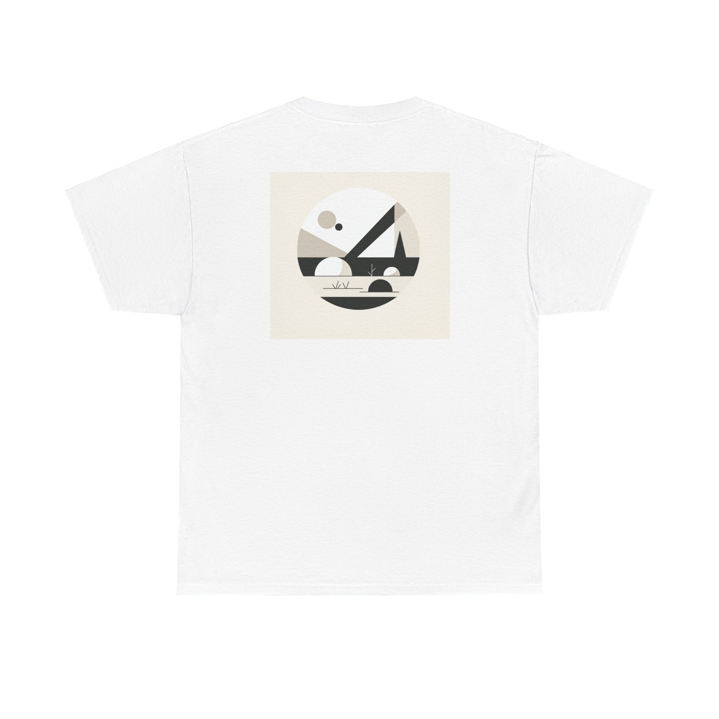 "Effortless Elegance: Minimalistic Canvas Art"- Tee