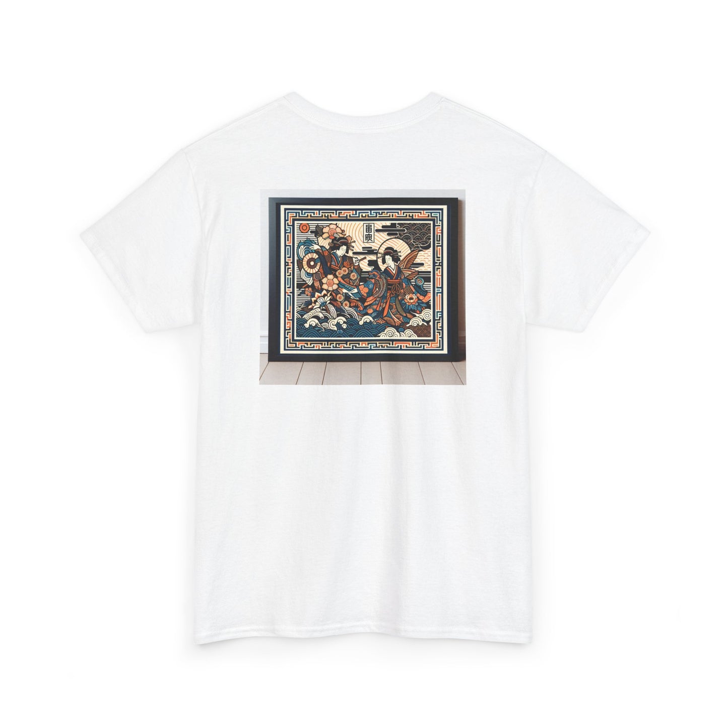 "Zen Harmony Japanese Art Canvas"- Tee