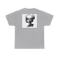 "Dual Dimension Noir: Silhouette & Shadow Collage Canvas"- Tee