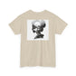 "Dual Dimension Noir: Silhouette & Shadow Collage Canvas"- Tee