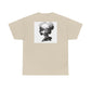 "Dual Dimension Noir: Silhouette & Shadow Collage Canvas"- Tee