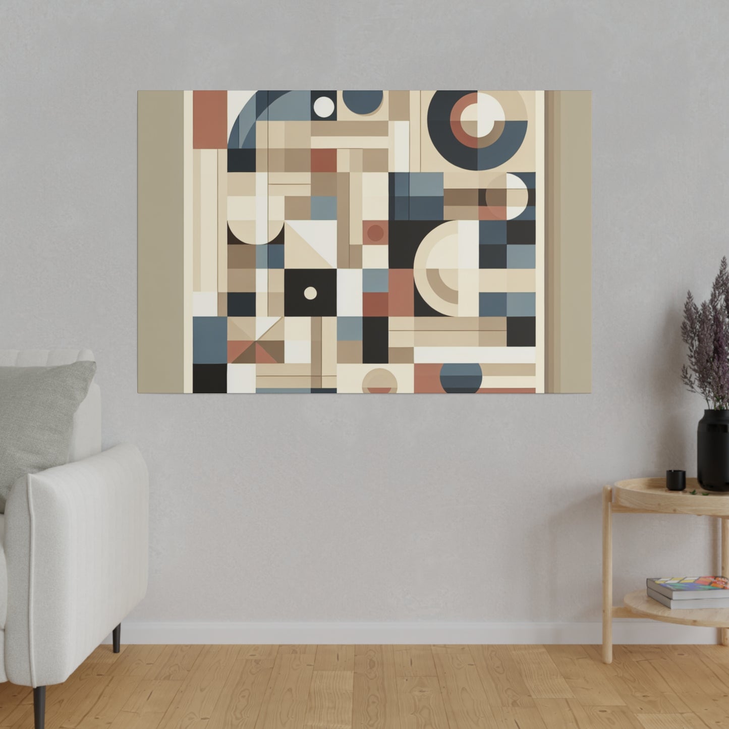 "Subtle Elegance Minimalist" - Canvas