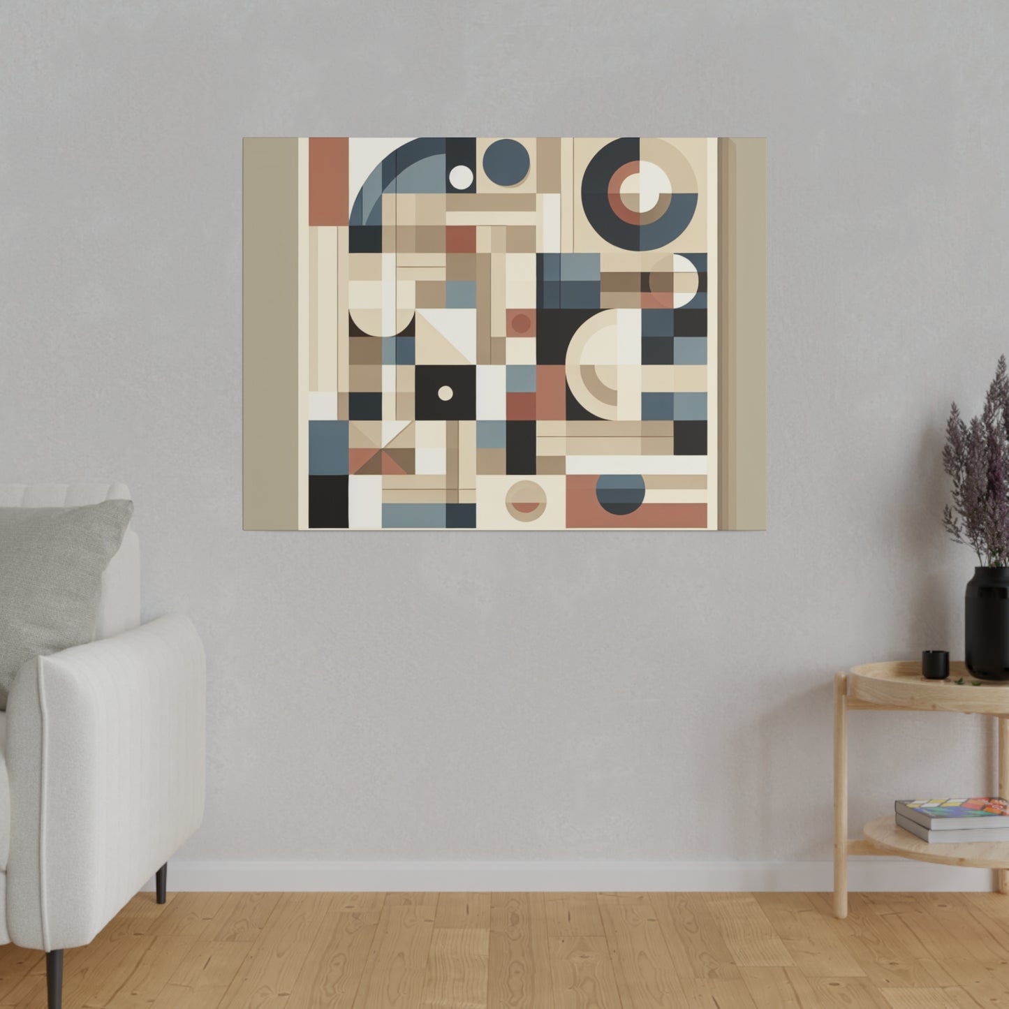 "Subtle Elegance Minimalist" - Canvas