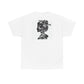 "Dual Dimension Silhouette Elegance: Black & White Canvas"- Tee