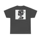 "Dual Dimension Silhouette Elegance: Black & White Canvas"- Tee