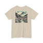 "Sakura Serenity: Japanese Canvas Artistry"- Tee