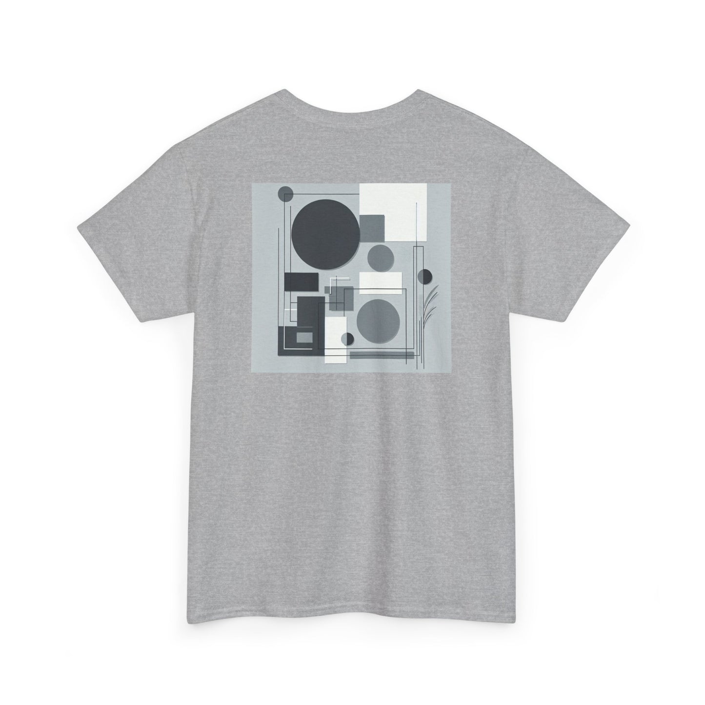 "Simply Serene: Minimalist Artistry Canvas"- Tee