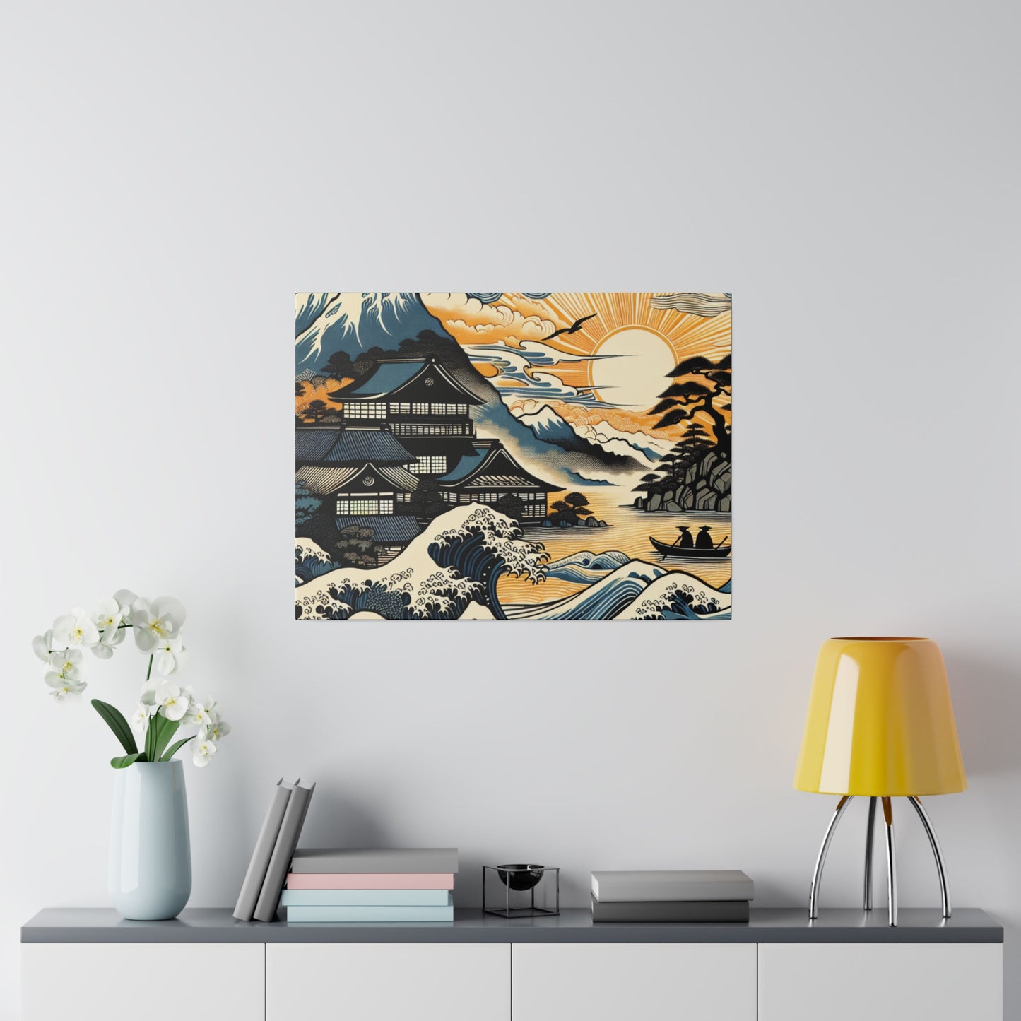 "Harmony Village" - Canvas