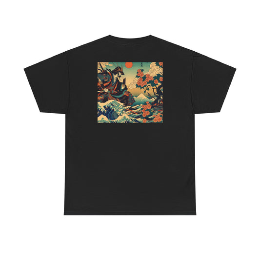 "Zen Harmony Japanese Artisanship Canvas"- Tee